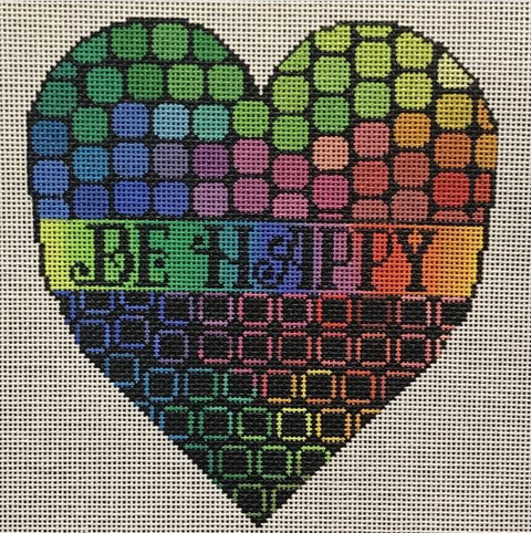 Color Heart Be Happy