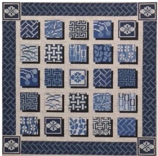 Indigo Squares  - 18M