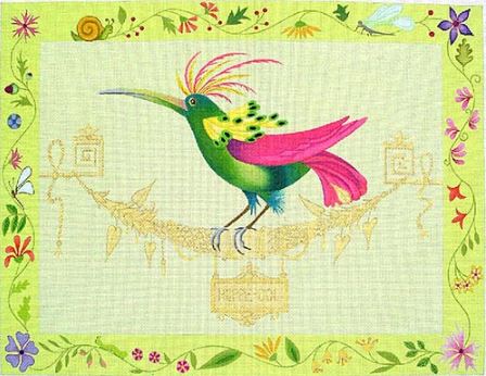 Huppe Bird Framed