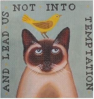 Lead Us Not Siamese Cat