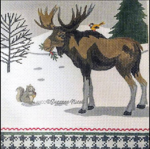Winter Moose