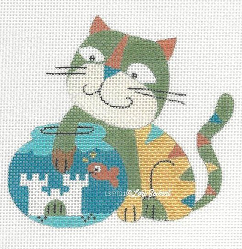Cat & Fish Bowl