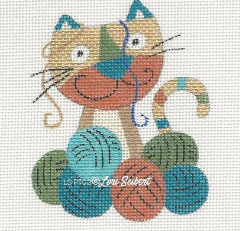 Cat & Knitting