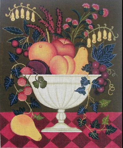 Fruit and Flowers Bowl