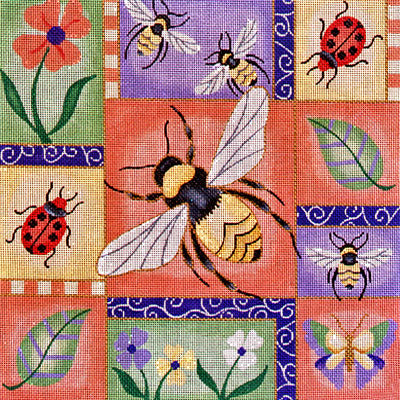 Happy Bee Patchwork