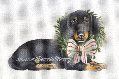 Christmas Dachshund Standup