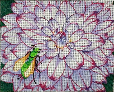 Clementis & Flower Bee