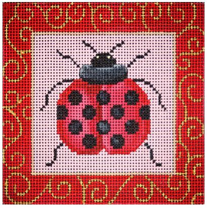 Lady Bug and Swirls