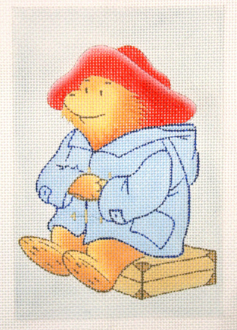Paddington on Suitcase (Silver Needle)