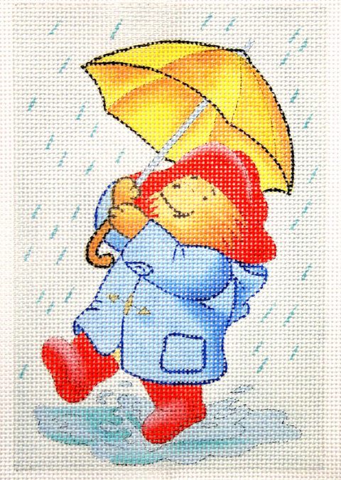 Paddington in the Rain (Silver Needle)