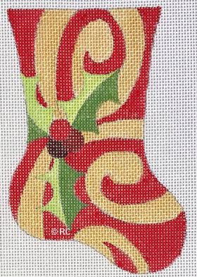 Holly Swirl Mini Sox