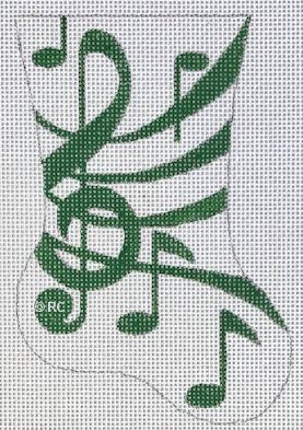 Green Music Mini Sox