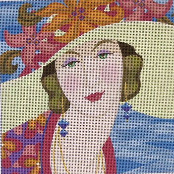 Vogue Lady in Hat