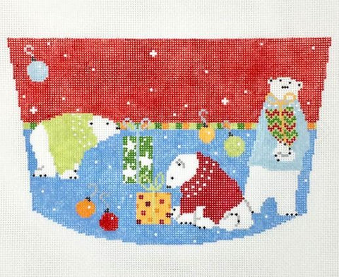 Stocking Cuff - Polar Bears