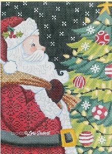 Santa and Tree