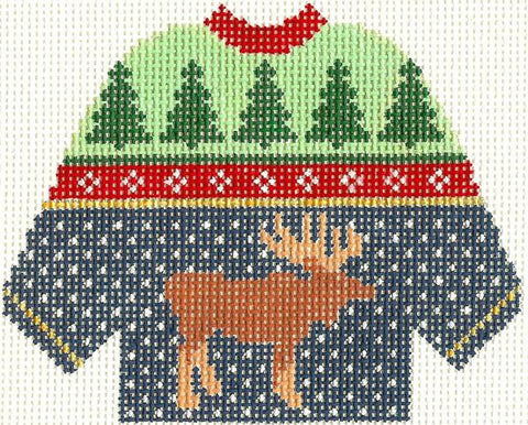 Moose Sweater (Silver Needle)