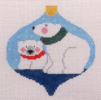 Polar Bears Bauble