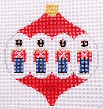 Soldiers on Red Bauble