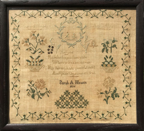 Sarah A. Hewes 1826 (Cross Stitch Antiques)
