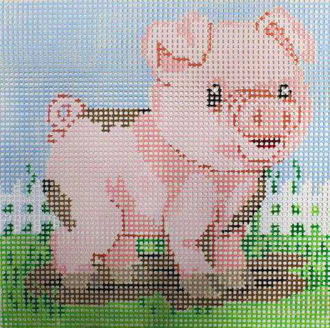 Little Moon Quickpoint Kit- Piggy (Fleur de Paris)