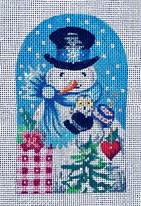 Snowman and Snow Owl