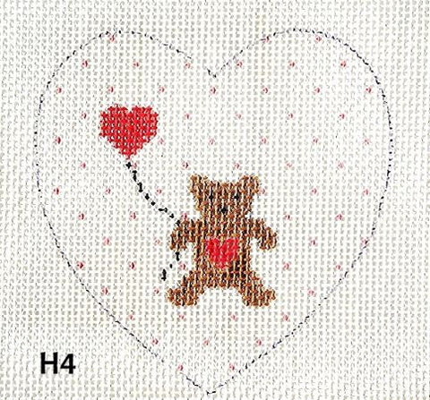 Teddy and Heart Balloon