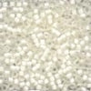 MH60479 White - Mill Hill Frosted Glass Seed Bead