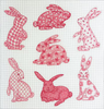 Chinoiserie Bunnies/Pinks (Kate Dickerson)