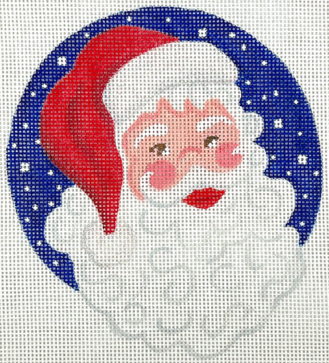 Christmas Ornament - White Santa Claus (Kate Dickerson)