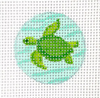 Key Ring Insert - Sea Turtle (Kate Dickerson)