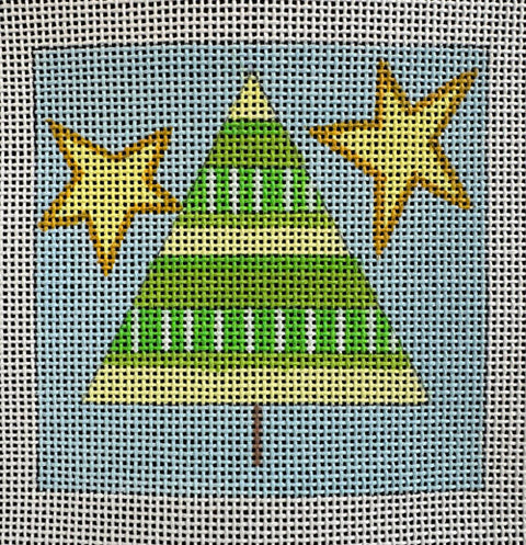 Star Tree Ornament (Ditto Needlepoint Works)