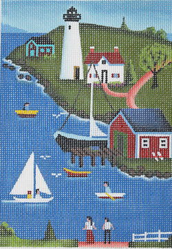 Lighthouse at the Harbor