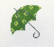 Umbrella - Green Dots