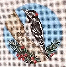 Downy Woodpecker Ornament