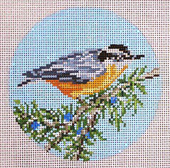 Red-Breasted Nuthatch Ornament