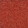 MH62013 Red Red - Mill Hill Frosted Glass Seed Bead
