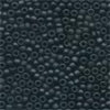 MH62014 Black - Mill Hill Frosted Glass Seed Bead