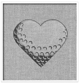 Golf Ball Heart  