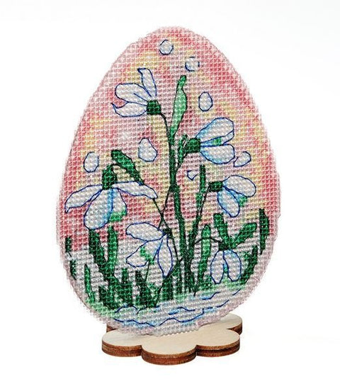 Plastic Canvas Kit - Snowdrops (Alisena)