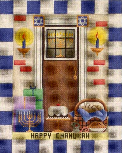 Chanukah Entryway