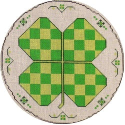 March Round Pillow