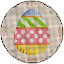 April Round Pillow
