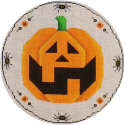 October Round Pillow