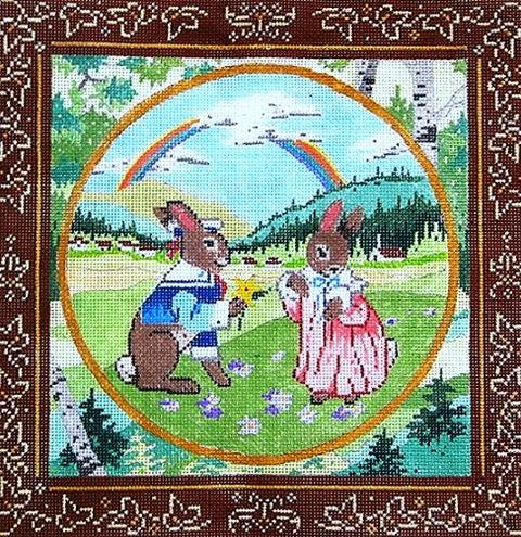 Two Bunnies/European Village 