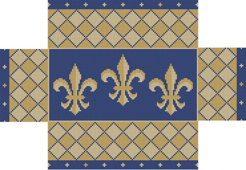 Fleur de Lis Brick Cover (Susan Roberts)