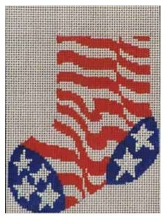 Stars and Stripes Mini Stocking