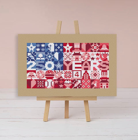 Liberty Stitches (Caterpillar Cross Stitch)