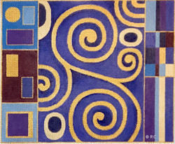 Blue Klimt Tallit Bag