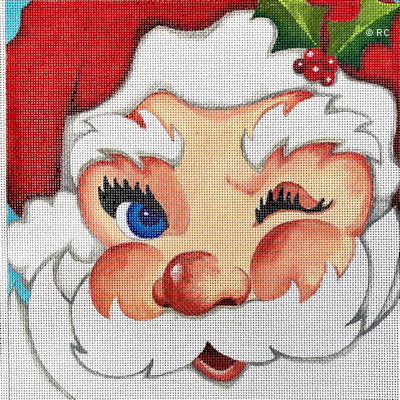 Winking Santa