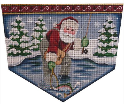 Fly Fishing Santa